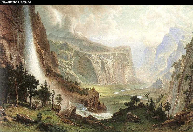 Albert Bierstadt The Domes of the Yosemites